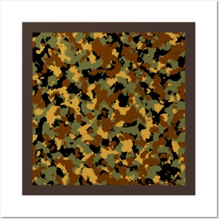 Camouflage Army Posters and Art